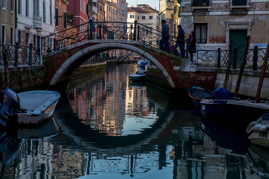 Italien Venedig Bruecke
