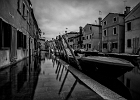 Italien Burano wet alley