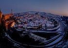 Tschechien Krumau Winter